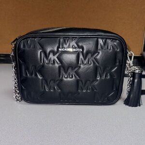 Michael Kors Embossed Jet set Camera Bag
